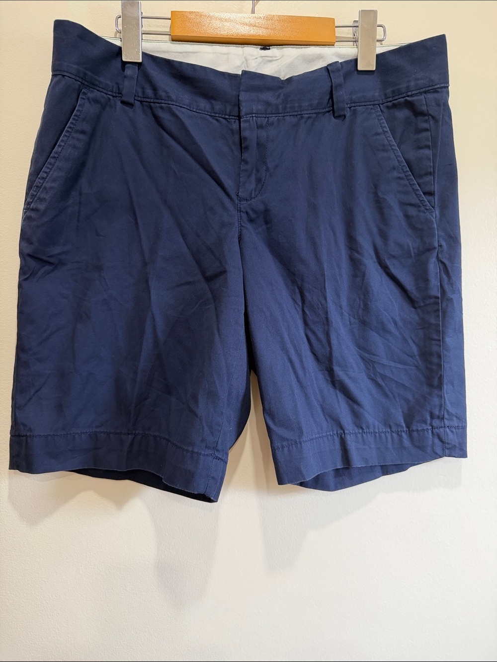 Lilly Pulitzer The Chipper Navy Blue Lightweight 100% Cotton Shorts